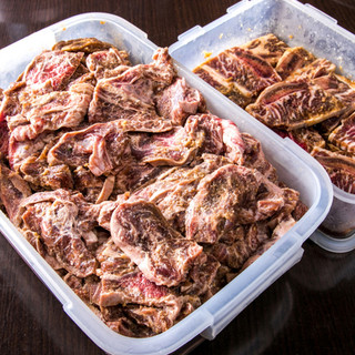 肉の漬け込み