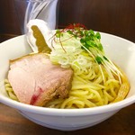 貝ガラ屋 - ［2017/07］濃厚牡蠣つけ麺・貝めしセット(1070円)