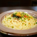 Kamakura Pasuta - 生うにとイクラのクリームパスタ