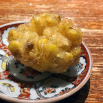 富小路 やま岸 - とうもろこしのかき揚げ