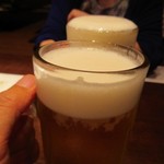 海鮮問屋 地魚屋 - ビールで乾杯