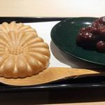 富小路 やま岸 - 最中