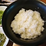 そらいえ - 白飯：お茶漬け