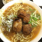 手打ち麺処 暁天 - 角煮らーめん