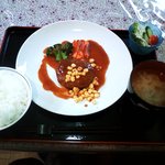 アダージョ - ハンバーグランチ　￥５００