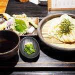 山元麺蔵 - 野菜天ざる