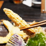 山元麺蔵 - 野菜天ざる