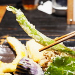 山元麺蔵 - 野菜天ざる