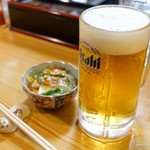 居酒屋おいしんぼ - 2017年6月　生中【500円】