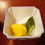 うなぎ 桜家 - 香の物。