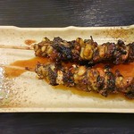 うな繁 - 肝焼き2本900円。