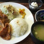 川口商店 - 豚ロース味噌漬け ランチ