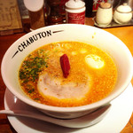 チャブトン - ちゃぶとんバリ辛らぁ麺（味玉付）