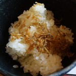 Teuchi Sobadokoro Saka - じゃこご飯