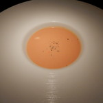 熊本産トマトととうもろこしの冷製ポタージュスープ