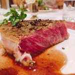 北島亭 - 2017.6.  三重産 A5 リブロースステーキ