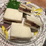 【2017年06月】しめ鯖サンド。