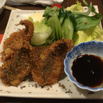 だるま亭 - アジフライ