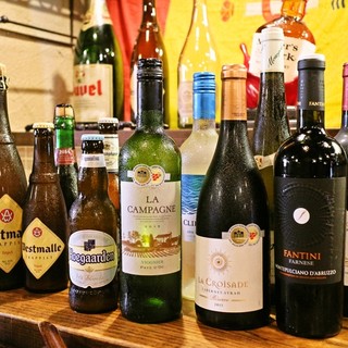 世界のお酒が楽しめる☆