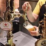 サッポロビール園 ビヤカフェ・ライラック - 待ち時間にサッポロクラッシック「夏の爽快」¥200を頂く♪