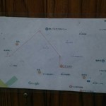 キセキ食堂 - コインパーキングの地図