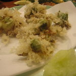 こづち - 【H23.3.2】蕗の薹天ぷら。ころもの何と繊細なこと！