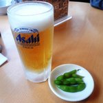 天下一品 - 料理写真:生ビール