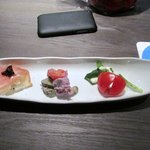 Cafe&Bar TRip - 食事を終わらせる事知ってるオーナーが軽いオードブルのおつまみを作ってくれました。 