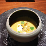 TACUBO - 埼玉の未来コーンの冷製スープと熊本のフロマージュブラン