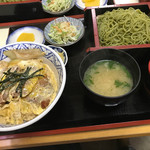 そば処みのや - カツ丼セット
