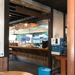 小川うどん - 受け取りカウンター