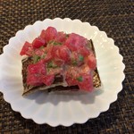 サラマンジェ ド ヨシノ - カマスです・・身が暑くて・・一本釣りでかかった大きいカマスなんだそう