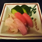 にくの匠 三芳 - お漬物