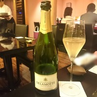 にくの匠 三芳 - DELANOTTE BRUT BLANC DE BLANCS(仏)