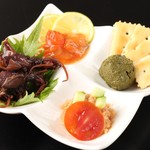 大島屋 - 珍味4点盛