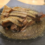 まぐろ小屋 別邸 - のど肉の山椒煮