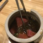 まぐろ小屋 別邸 - 【名物】まぐろの壺