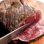 Limited quantity roast beef grilled every day at 18:00