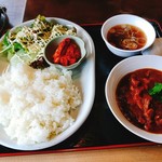 Binchoutan Yakiniku Tenten - お肉屋さんのカレーライス