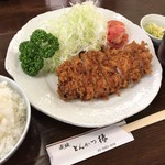 とんかつ 椿 - とんかつ椿(特選リブロース、ご飯、赤出汁)