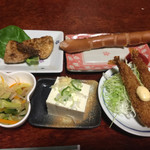 紀八 - 本日のお通し。同窓会の夜。