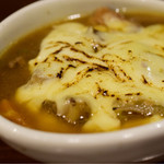h Yakiton Enya - もつ煮チーズ＠380円＋税