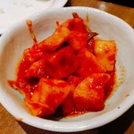 焼肉 鶯谷園 - カクテキ