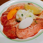 焼肉 鶯谷園 - 特上タン塩2皿目