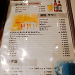 焼肉 鶯谷園 - メニュー