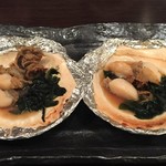 函館 開陽亭 - ほたて焼き