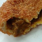 たま木亭 - カリカリの衣にトロリとまろやかな自家製ビーフカレー、具は以前より小さめ？