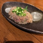 酒破離 - 鯵のなめろう