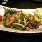 串兆ダイニング - アワビのバター焼き