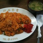 中西食堂 - チキンライス